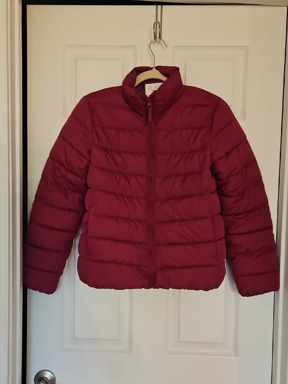 Children's Place Girls' Fuscia Puffer Jacket